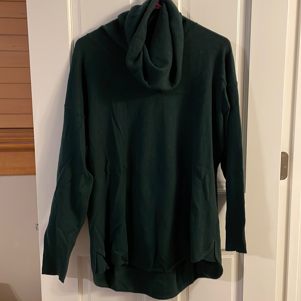 White & Warren 100% Cashmere Sweater Tunic - image 1